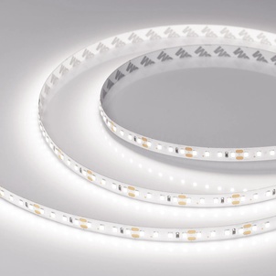 Лента светодиодная RT-A120-10mm 48V White6000 (9.6 W/m, IP20, 2835, 30m) (Arlight, Открытый)