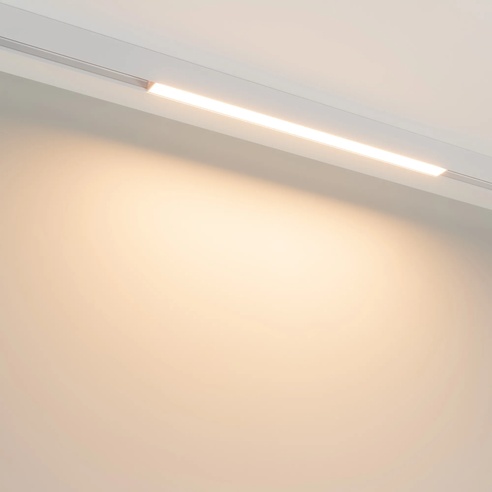 Светильник MAG-FLAT-25-L400-12W Warm3000 (WH, 100 deg, 24V) (Arlight, IP20 Металл, 3 года)
