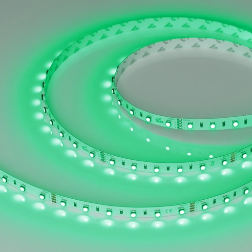 Лента светодиодная MINI-F60-10mm 24V RGB (14.4 W/m, IP20, 3535, 5m) (Arlight, Открытый)