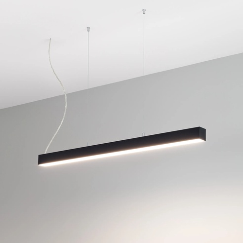 Профиль SL-LINE-5050-LW-3000 ANOD BLACK (Arlight, Алюминий)