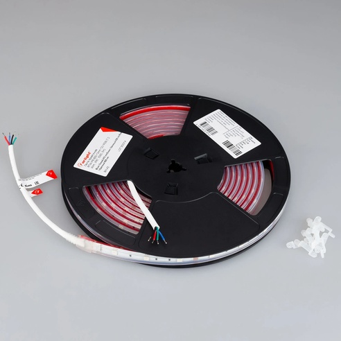 Лента светодиодная герметичная RTW-PS-B30-13mm 12V RGB (7.2 W/m, IP67, 5060, 5m) (Arlight, -)