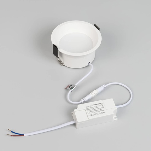 Светильник MS-BREEZE-BUILT-R104-12W Warm2700 (WH, 90 deg, 230V) (Arlight, IP20 Металл, 5 лет)