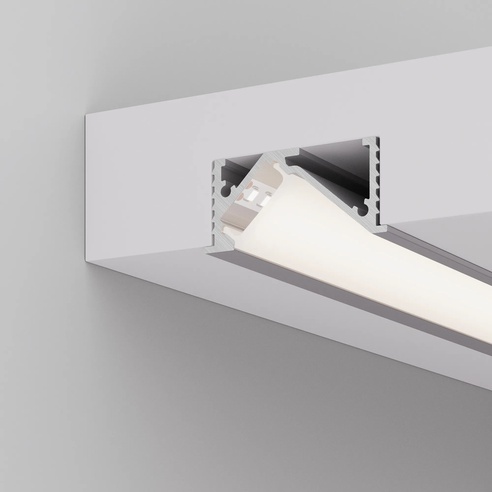 Профиль SL-BEVEL-W32-F-2000 ANOD  (Arlight, Алюминий)