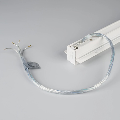 Трек встраиваемый MAG-TRACK-2538-FDW-3000 (WH, 5LN) (Arlight, IP20 Металл, 3 года)