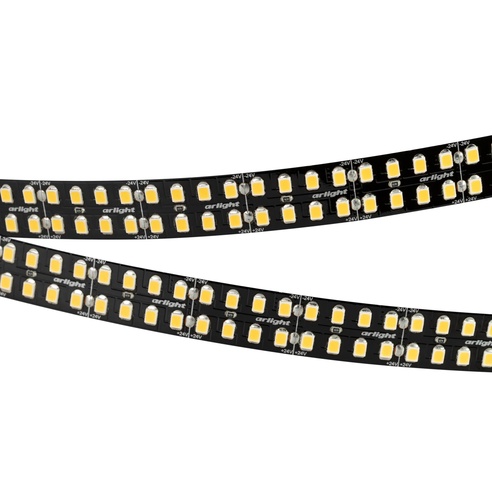 Лента светодиодная RT-5000-2835-320 24V Warm2700 (BLACK 15mm, 24W/m, IP20) (Arlight, -)