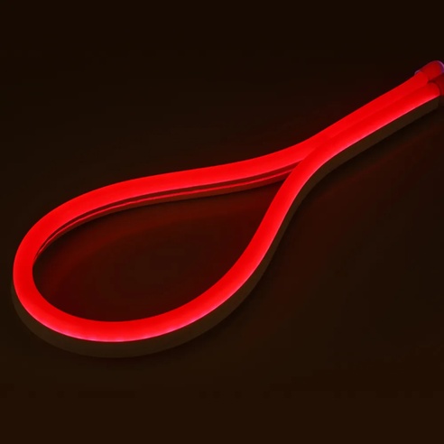 Гибкий неон ARL-CF2835-U15M20-24V Red (26x15mm) (Arlight, 8 Вт/м, IP65)