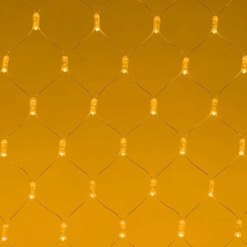 Светодиодная гирлянда ARD-NETLIGHT-CLASSIC-2000x1500-CLEAR-288LED Yellow (230V, 18W) (Ardecoled, IP65)