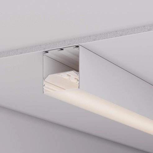 Профиль LINE-M-7575-2000 WHITE (Arlight, Алюминий)
