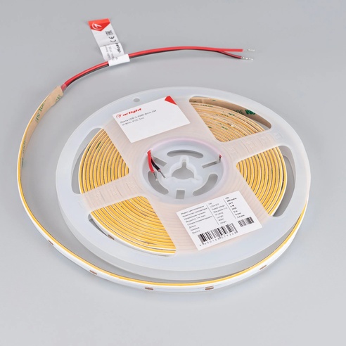 Лента светодиодная COB-S-X480-8mm 24V Day4000 (6 W/m, IP20, 5m) (Arlight, боковое свечение)