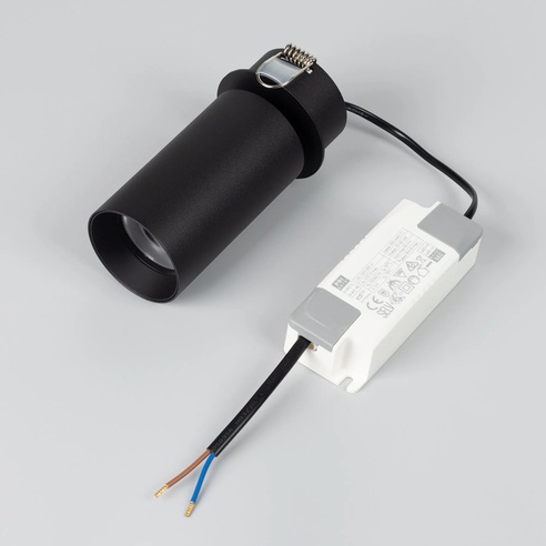 Светильник SP-GABI-BUILT-FLAP-R50-9W Warm3000 (BK, 60 deg, 230V) (Arlight, IP40 Металл, 5 лет)