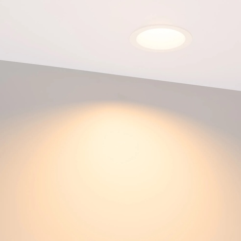 Светильник MS-DROP-BUILT-R84-8W Warm2700 (WH, 85 deg, 230V) (Arlight, IP54 Металл, 5 лет)