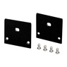 Заглушка LINE-3535-TRAY BLACK с отверстием (Arlight, Алюминий)