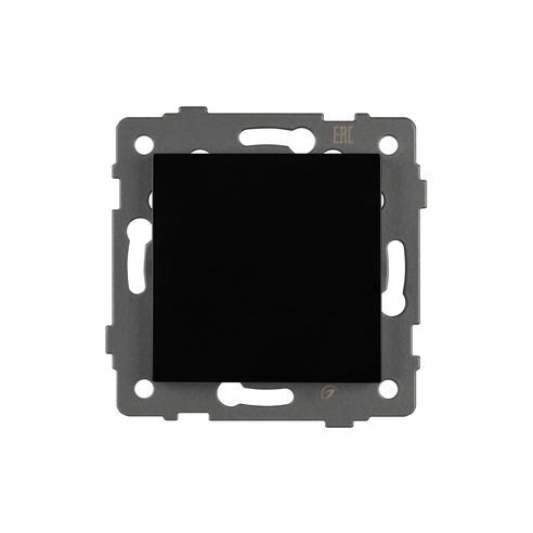 Механизм выключателя одноклавишный проходной SWT-MKP1-PL-BK-V (250V, 10A) (Arlight, -)