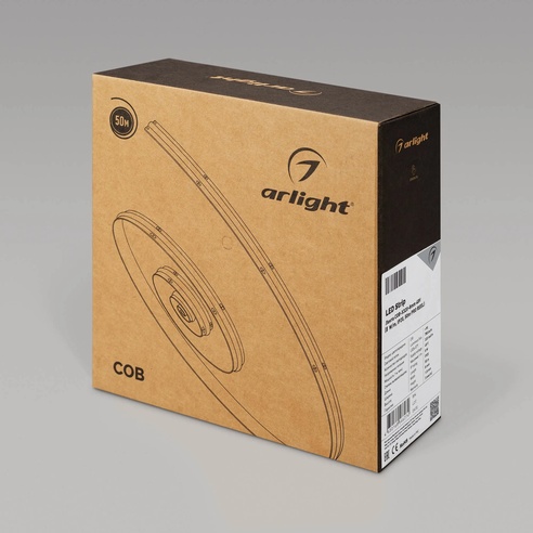 Лента светодиодная COB-X320-8mm 48V Warm2700 (8 W/m, IP20, 50m PRO REEL) (Arlight, -)