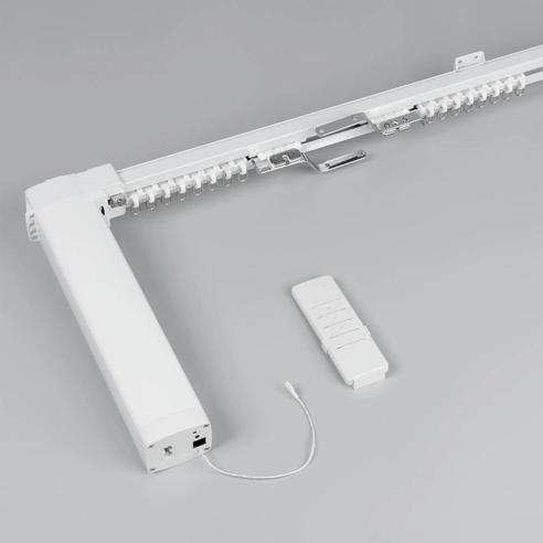 Карниз для штор с электроприводом CNK-M1-TY-RF-2M (Arlight, IP20 Металл, 5 лет)