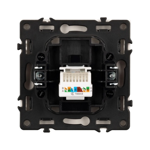 Механизм компьютерной розетки SCT-NOBE-MPC1-SFPL-GD (RJ-45, CAT6) (Arlight, -)
