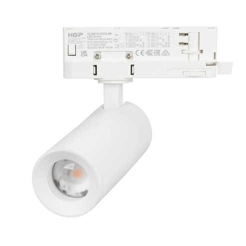 Светильник LGD-ARTEMIS-TRACK-4TR-R55-12W Warm2700 (WH, 8-80 deg, 230V, TRIAC) (Arlight, IP20 Металл, 5 лет)