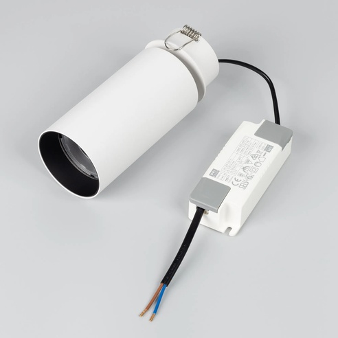 Светильник SP-GABI-BUILT-FLAP-R60-12W Warm3000 (WH, 60 deg, 230V) (Arlight, IP40 Металл, 5 лет)