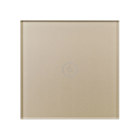 Выключатель сенсорный SWT-OMALI-S01-ZB-GD (250V, 10A, Zigbee) (Arlight, Стекло)
