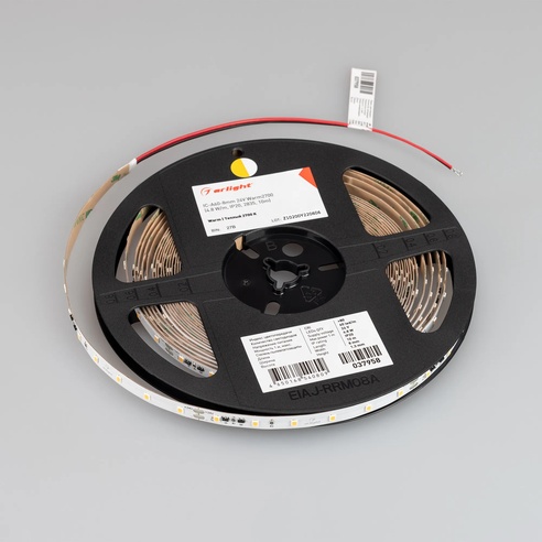 Лента светодиодная IC-A60-8mm 24V Warm2700 (4.8 W/m, IP20, 2835, 10m) (Arlight, стабилизированная)
