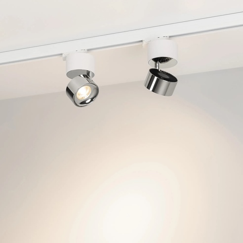 Светильник SP-PLURIO-TRACK-4TR-R77-9W Day4000 (WH-CHR, 36 deg, 230V) (Arlight, IP20 Металл, 3 года)