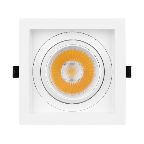 Светильник MS-VORTEX-BUILT-S140x140-30W Warm3000 (WH-WH, 17 deg, 230V) (Arlight, IP20 Металл, 5 лет)