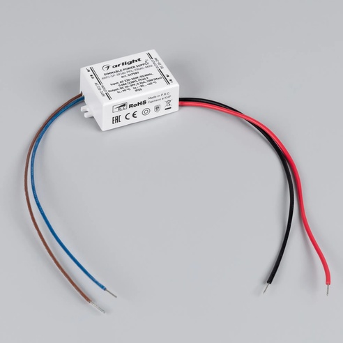 Блок питания ARPJ-SP-39260-PFC-TRIAC-MINI (10W, 20-39V, 260mA) (Arlight, IP65 Пластик, 5 лет)