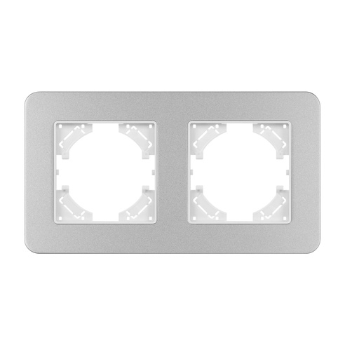 Рамка алюминиевая FRM-AKIRY-SFAL-2-SR (Arlight, -)
