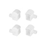 Заглушка WPH-FLEX-0817-SIDE WHITE с отверстием (Arlight, Пластик)