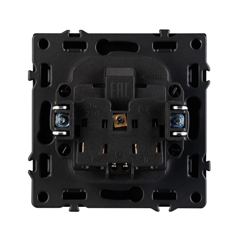 Механизм электрической розетки SCT-NOBE-MEU1-SFPL-GR (230V, 16A) (Arlight, -)