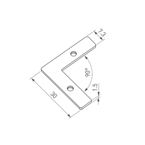 Соединитель профиля LINE-6070-L90 Set (Arlight, Металл)