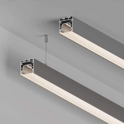 Профиль LINE-3535-TRAY-3000 ANOD (Arlight, Алюминий)