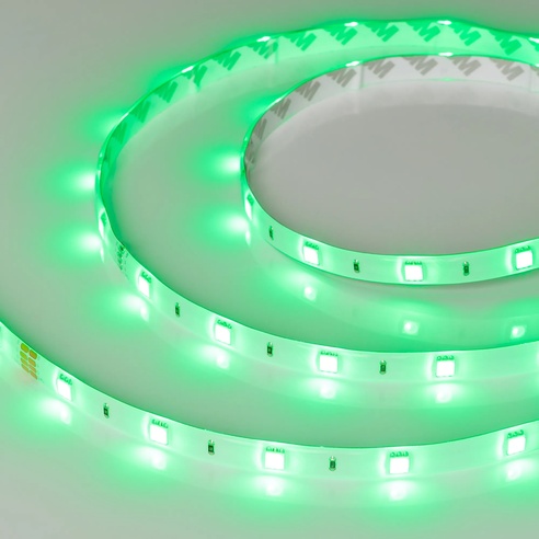 Лента светодиодная RTW 2-5000SE 24V RGB (5060, 150 LED, LUX) (Arlight, 7.2 Вт/м, IP65)