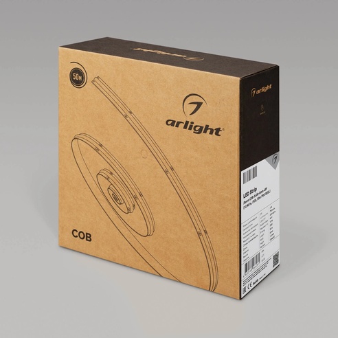 Лента светодиодная COB-X480-8mm 48V Warm2700 (10 W/m, IP20, 50m PRO REEL) (Arlight, -)