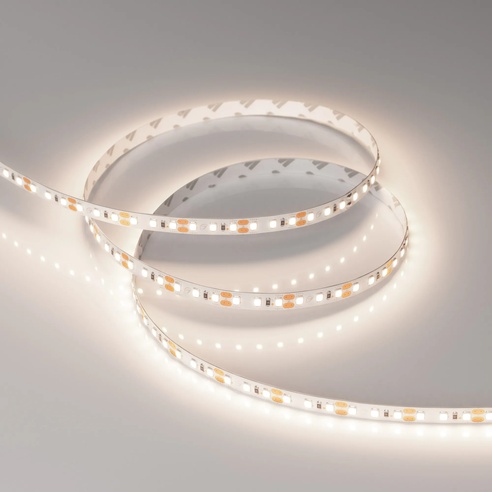Лента светодиодная RT-A120-8mm 12V Day4000 (14.4 W/m, IP20, 2835, 5m) (Arlight, Открытый)