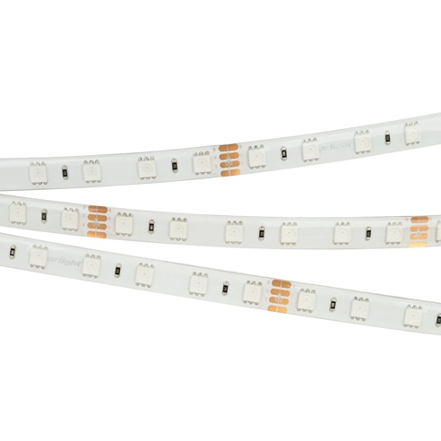 Лента светодиодная герметичная RTW-SE-B60-10mm 24V RGB (14.4 W/m, IP65, 5060, 5m) (Arlight, -)
