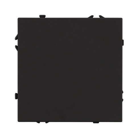 Механизм выключателя одноклавишный проходной SWT-NOBE-MKP1-SFPL-BK (230V, 10A) (Arlight, -)