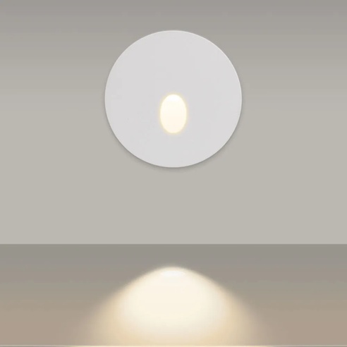 Светильник LT-GAP-R70-3W Warm3000 (WH, 30 deg) (Arlight, IP65 Металл, 3 года)
