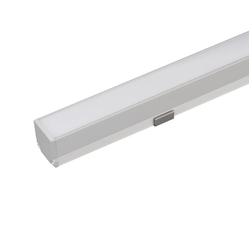 Профиль с экраном SL-SLIM20-H20-2000 ANOD+OPAL (Arlight, Алюминий)