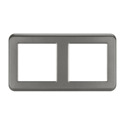 Рамка пластиковая FRM-VERSA-PL-2-GR (Arlight, -)