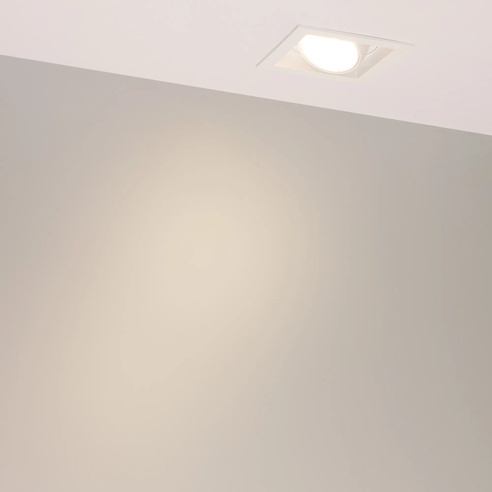 Светильник MS-VORTEX-BUILT-S117x117-20W Warm3000 (WH-WH, 40 deg, 230V) (Arlight, IP20 Металл, 5 лет)