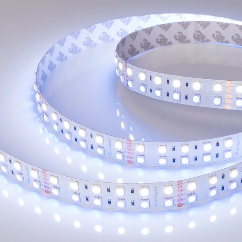 Лента светодиодная RT-B144-19mm 24V RGBW-White (32 W/m, IP20, 5060, 5m) (Arlight, 32 Вт/м, IP20)