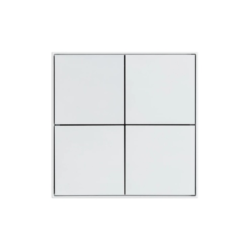 INTELLIGENT ARLIGHT Кнопочная панель KNX-304-23-IN White (BUS, Frame) (IARL, IP20 Металл, 2 года)