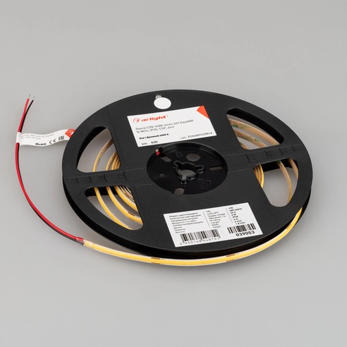 Лента светодиодная COB-X480-6mm 24V Day4000 (6 W/m, IP20, CSP, 5m) (Arlight, -)