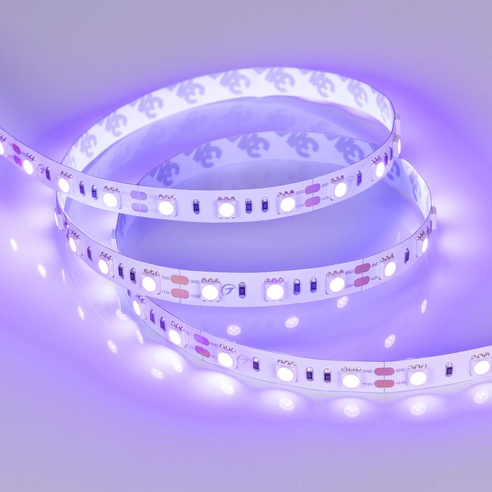 Лента светодиодная RT-B60-10mm 12V UV400 (14.4 W/m, IP20, 5060, 5m) (Arlight, Открытый)