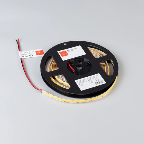 Лента COB-X576-10mm 24V White6000 (15 W/m, IP20, 5m) (Arlight, высок.эфф.150 лм/Вт)