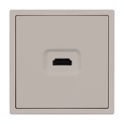 Механизм HDMI розетки SCT-NOBE-MHD1-SFPL-CA (Arlight, Кашемир)