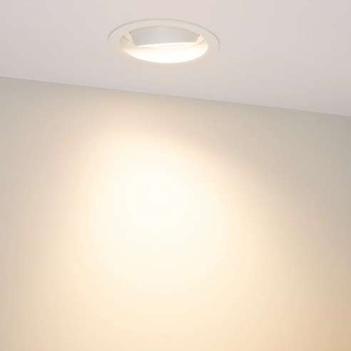 Светильник MS-VORTEX-BUILT-R135-30W Warm3000 (WH-WH, 50 deg, 230V) (Arlight, IP20 Металл, 5 лет)