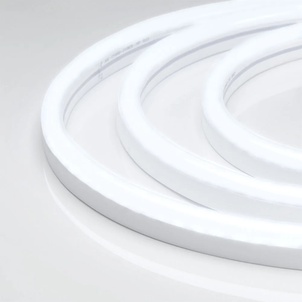 Гибкий неон ARL-NEON-2615-SIDE 24V White (Arlight, 8 Вт/м, IP65)