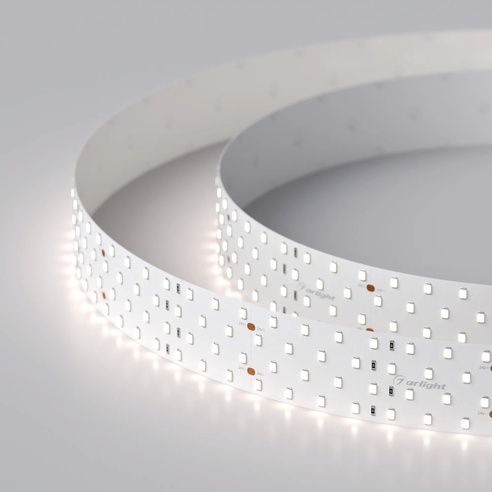 Лента светодиодная RT 2-2500 24V Day5000 4x2 (2835, 700 LED, CRI98) (Arlight, 30 Вт/м, IP20)